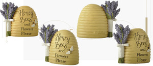 Resin Crafts Bienenstock mit hand bemaltem Honigbienen-Design - Product Image 5