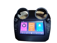 Lecteur DVD de voiture 2 DIN Android 14 avec écran HD 7 pouces, prise en charge OBD Wifi GPS, processeur quadricœur, pour BYD F0, sans 4G
