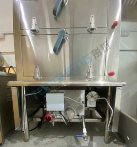 Nhà hàng thương mại 3-Tier gas cua Dimsum hấp hải sản gạo hấp Tủ kim loại bếp điện tương thích - Product Image 4