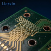 Lierxin LEX-AISVR-PCB Carte mère de serveur IA haute vitesse, conception personnalisée à nombre de couches élevé, impédance contrôlée, perçage arrière, faible perte