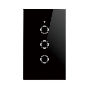 مفتاح إضاءة ذكي جداري يعمل باللمس واي فاي وبلوتوث، بتردد راديو 433 ميجاهرتز، 1/2/3/4 أزرار، متوافق مع Tuya Smart Life وAlexa وGoogle Home - Product Image 5