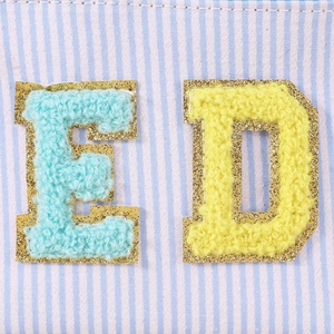 Sac de rangement multifonctionnel portable brodé avec lettres <span class=keywords><strong>MEDS</strong></span>, unisexe, grande capacité, ouverture large, fermeture à glissière - Product Image 2