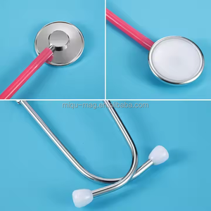 SZMIQU enfants stéthoscope soins infirmiers stéthoscope de <span class=keywords><strong>travail</strong></span> pour enfants jeu de rôle mignon médecin semblant jeu accessoires amovible - Product Image 4