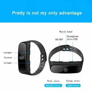 Mini USB Flash Drive Digital Audio Watch <strong>Secret</strong> Record Mini Dictaphone MP3 Player Wav Format <strong>Voice</strong> <strong>Recorder</strong> Watch - Product Image 3