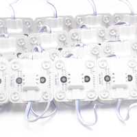 Module LED 220V 4W 1W/LED 3000K 4000K 6000K 10000K avec lentille 4 LED 170 degrés 3030 2838