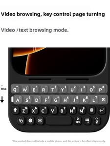 <span class=keywords><strong>Tastiera</strong></span> Wireless Retroilluminata Metakey 2.4Ghz con Attacco Magnetico <span class=keywords><strong>per</strong></span> <span class=keywords><strong>iPhone</strong></span> 16/17 Pro Max, Compatibile con Desktop, Protezione <span class=keywords><strong>per</strong></span> Telefono - Product Image 2