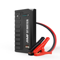 Démarreur de voiture portable 1000A Peak, batterie externe et booster de batterie de voiture avec pinces intelligentes