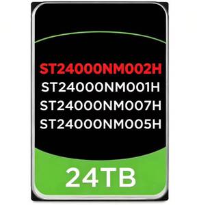 ฮาร์ดดิสก์เซิร์ฟเวอร์ X24 ความจุ 24TB 7200RPM SATA 6Gb/s แคช 512MB ขนาด 3.5 นิ้ว แบบติดตั้งภายใน ตัวเรือนโลหะ รุ่น ST24000NM002H - Product Image 1