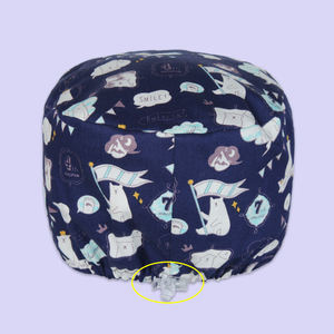 Gorro Quirúrgico para Clínica de <span class=keywords><strong>Farmacia</strong></span>, Gorro Médico con Botones, Quirófano de Hospital para Mascotas, Cómodo Gorro Médico - Product Image 5
