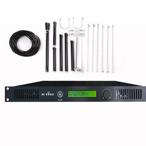 Émetteur FM RS 200W, pack <span class=keywords><strong>complet</strong></span>, pack <span class=keywords><strong>complet</strong></span> + antenne + câble + 7 pièces d'équipement de studio RS-RADIO - Product Image 3