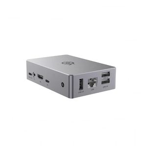 Orange Pi 5 5B Carcasa de aleación de aluminio Antena opcional Caja de metal <span class=keywords><strong>gris</strong></span> para placas de desarrollo <span class=keywords><strong>OPI</strong></span> 5 5B - Product Image 4