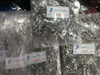 Cosses en cuivre nu non isolées série SNB, bornes à vis de type U, connecteurs de câble électrique à fourche et à fourreau pour sertissage