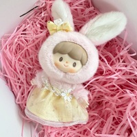 Délicieux lapin bricolage PVC vêtements mignon marguerite robe costume pour roi poupée inspiré par des personnages congelés