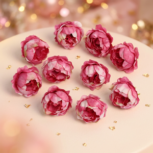 Fleur artificielle de pivoine en soie faite à la main de haute qualité, <span class=keywords><strong>toucher</strong></span> <span class=keywords><strong>naturel</strong></span>, pour les occasions de remise de diplômes - Product Image 5