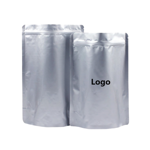 Sacs Doypack de qualité alimentaire thermoscellables à fermeture éclair en aluminium Mylar avec encoche de déchirement, noir mat, format 1723+4, lot de sacs Fellow - Product Image 3