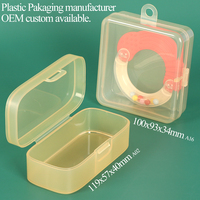 Boîte de rangement pour sucettes et jouets de dentition SUNSHING, en PP, pour bébés et nouveau-nés, avec chaîne de sucette et support pour jouets de dentition en silicone