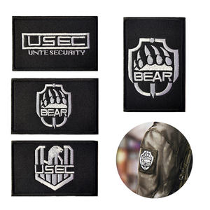 Patch brodé Escape From Tarkov, Patchs BEAR USEC, Emblèmes tactiques, Appliques, Badges russes - Product Image 2