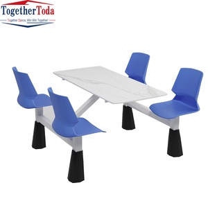Muebles de Comedor para Escuelas y Cafeterías, Diseño Duradero y Elegante, Juego de Mesa y Sillas al por Mayor para Estudiantes y Personal de Empresas - Product Image 5