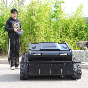 800MM Industrial DIY RC Zero Turn Lawn Mower <b>Gasoline</b> Powered Remote Control Professional Mower Engine 4-Stroke 9.5HP - Product Image 1