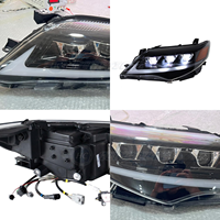 Conjunto de Faros Delanteros LED Modificados para Toyota Camry 2012-2014 XV50, Repuesto de Faros Delanteros para Automóvil, Suministro de Fábrica de Autopartes