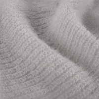 Fil fantaisie en mohair à poils longs 1/12Nm, doux et moelleux, mélange de fibres pour tricot à la machine ou à la main, idéal pour pulls, écharpes et vêtements personnalisés