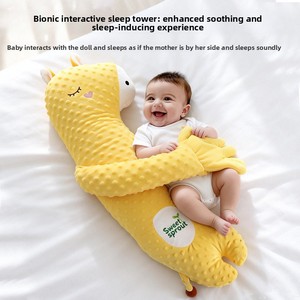 Almohada de Peluche para Bebés Antirronquidos, Relajante, para Dormir Boca Abajo, con Diseño de Muñeca para Abrazar y Calmar, Hecho en China - Product Image 2