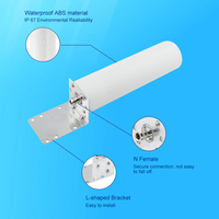 Antenne omnidirectionnelle large bande RFLink RF008 600-6000 MHz 6dBi, tube cylindrique ABS, câble de sortie RP-Male, appareil IoT, routeur WiFi 6E