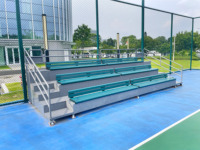Sièges de stade en plastique PP pour sports de plein air, football, baseball, et sièges de stade mixtes pour hockey sur glace pour gradins