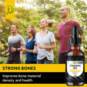 Gotas de Vitamina D3 de Origen Vegetal Puro Promueven la Absorción de Calcio Protegen los Huesos y los Dientes Refuerzan el Sistema Inmunitario Mejoran el Estado de Ánimo Sin Fragancia - Product Image 6