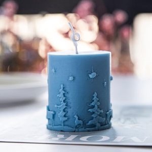 <b>Winter</b> Wonderland Decor: Festive Christmas Molds for Unforgettable Home Presents Silicone <b>Candle</b> Mold - Product Image 5