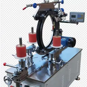 آلة تدوير محول حلقي كبير للمحولات حلقي t مع شاشة تعمل باللمس حوالي قطر الأسلاك 1.0-4.0