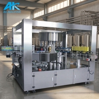 Machine d'étiquetage OPP à colle thermofusible à alimentation par rouleau haute vitesse pour ligne de production de grandes bouteilles d'eau