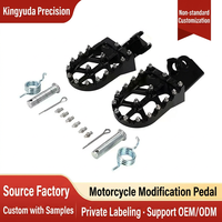 Pedal Kaki Modifikasi Motor Profesional OEM CNC Aluminium Kompatibel dengan Honda CT125 Hunter Cub Trail Parts
