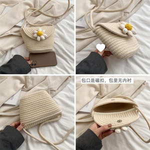 Étui de téléphone tissé en velours côtelé, pochette portable pour smartphone, sac de rangement souple pour les voyages et l'usage quotidien - Product Image 4