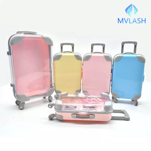 Pestañas de Visón al por Mayor Modelo MV <span class=keywords><strong>MS</strong></span>, Personalizables con Logotipo de Marca Privada, Estuche Cuadrado Mini con Diseño de Oso, Pestañas Portátiles de Plástico - Product Image 6