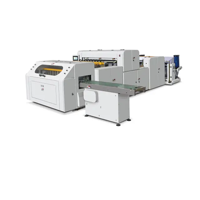 Automatische A4 kopieerpapier snijmachine met papierrol om vel