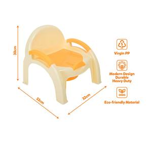 Silla de Inodoro Impermeable de PP para Entrenamiento de Niños, Asiento con Respaldo y Reposabrazos Antideslizantes, con Electricidad para Baño - Product Image 2