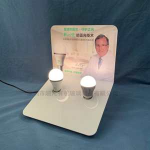 Aangepaste Acryl Led Lamp Live Display Tester Stand Groothandel Desktop Display Stand - Product Image 3