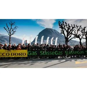 Striscione in TNT riciclato, merchandising sostenibile - Product Image 2