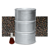Huile essentielle de poivre noir en vrac, qualité stable pour les usines d'épices et d'essences