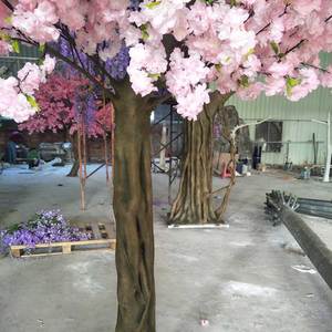 Arc en fleurs de <span class=keywords><strong>cerisier</strong></span> artificielles de 4M de Long, fausses Branches d'arbre, mur intérieur ou extérieur, cm - Product Image 4