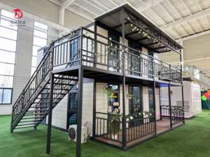 <span class=keywords><strong>หลังคา</strong></span>แบ<span class=keywords><strong>น</strong></span>สองระดับหรูหราขยายได้, 20FT <span class=keywords><strong>บ้าน</strong></span>ภาชนะบ้า<span class=keywords><strong>น</strong></span>พับได้พร้อมม่า<span class=keywords><strong>น</strong></span>บังแดดและระเบียง - Product Image 3