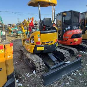 Mini-excavatrice sur chenilles Komatsu PC30 d'occasion, modèle PC30, idéale pour la construction, marque Komatsu, en stock - Product Image 4