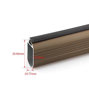 Raccords de meubles Quincaillerie Tube de garde-robe Armoire tringles à suspendre - Product Image 2