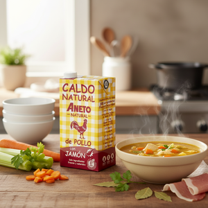 Grande Qualité Chaud Biologique 6X1L Délicieux Naturel Soupe Fraîche Poulet Jambon Bouillon Pour Vente En Gros - Product Image 3