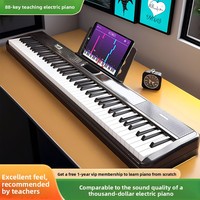 Piano numérique lesté 88 touches Painis pour adultes, débutants, enfants, enseignants préscolaires, usage domestique professionnel, portable
