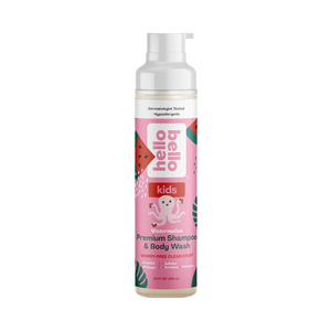 Hello <span class=keywords><strong>Bello</strong></span> Rose Shampooing Liquide et Gel Douche Hypoallergénique, Formule Testée par Dermatologues et Pédiatres, Bébés et Enfants, 10 FL Oz - Product Image 1