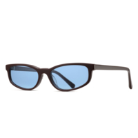 Nouvelles Lunettes de Soleil Unisexe en Acétate 2026, Forme Ovale Rétro, Logo Personnalisé, OEM ODM, Vente en Gros