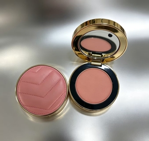 Colorete en polvo de textura de cuero de lujo, 6g, tres en uno, colorete en polvo, sombra de ojos facial, duradero, maquillaje natural, multicolor OEM - Product Image 3