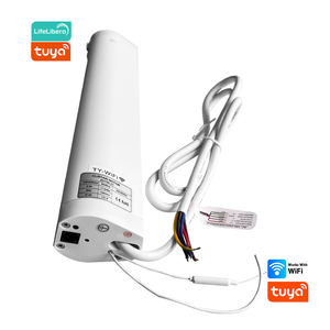 Motores para Cortinas con Control Remoto por Aplicación Tuya Smart Home, Velocidad Ajustable, Carga <span class=keywords><strong>de</strong></span> 2.0N 100kg, 5 Cables, WiFi Potente, para Hotel o Villa - Product Image 1